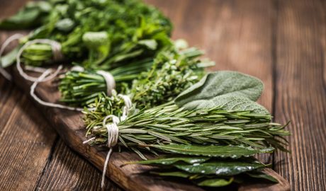 Farcellets d'herbes aromàtiques