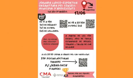 Cartell anunciant la 3a Jornada Jove a la Seu