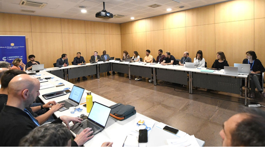 Reunió amb la delegació d’experts del Secretariat de la Convenció del Marc de les Nacions Unides sobre el Canvi Climàtic (SFGA) 