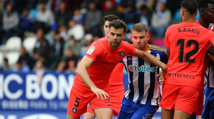 Imatge d'arxiu del partit Ponferradina-FC Andorra (FC Andorra)