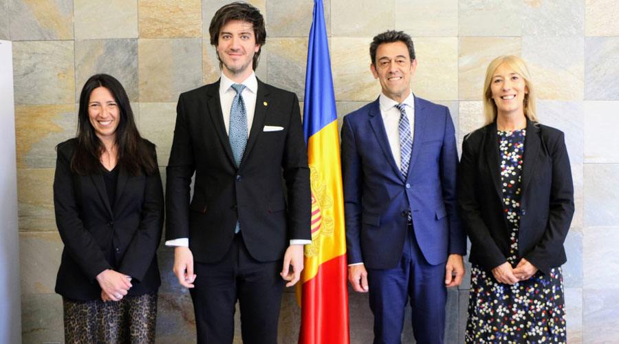Eva Choy, Carles Enseñat, Josep Àngel Mortés i Sandra Codina (Consell General)