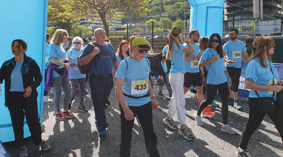 Sortida de la 9a Marxa de l'Associació Marc GG des del Prat del Roure (Associació)