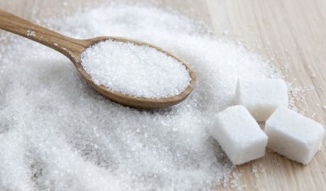 Sucre en terrossos i en cristall