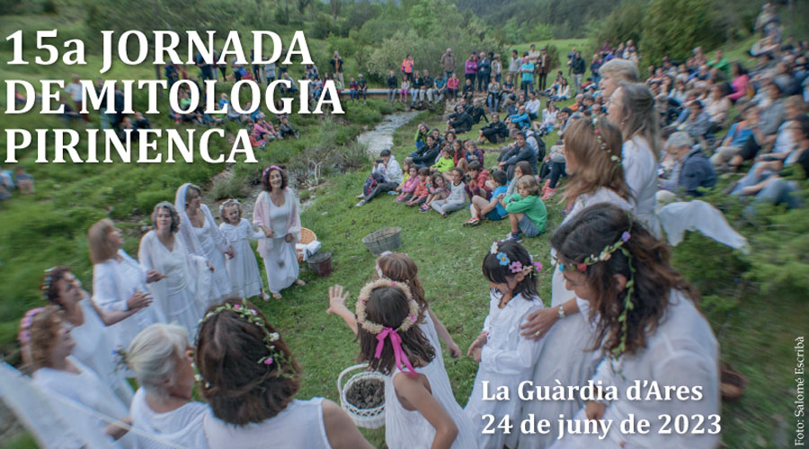 Cartell de la 15a Jornada de Mitologia Pirinenca (Salomé Escribà)