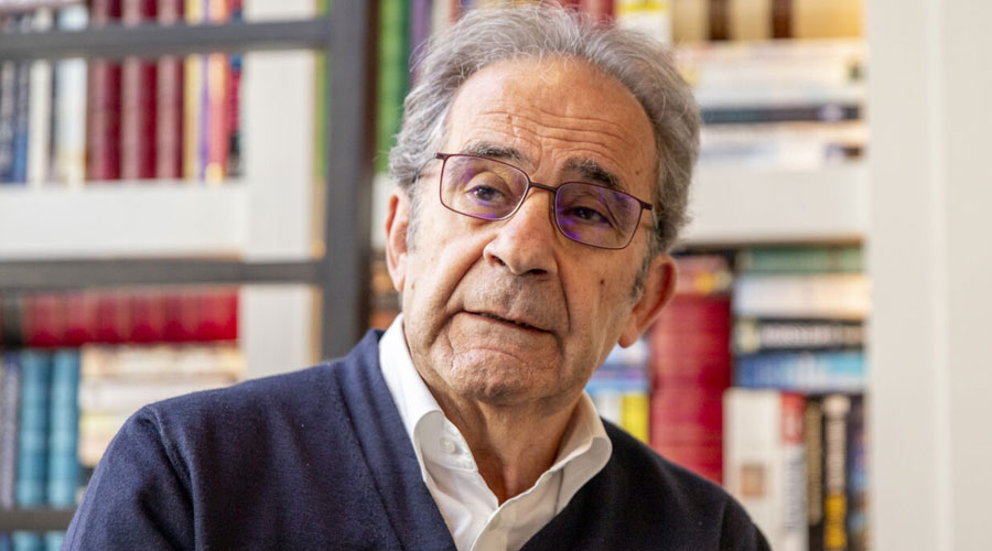 L'escriptor Andreu Claret (foto: Albert Salamé – Vilaweb)