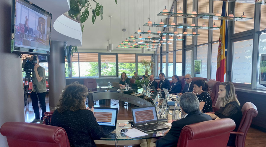 Sessió del Consell Sabut a Canillo (Comú)