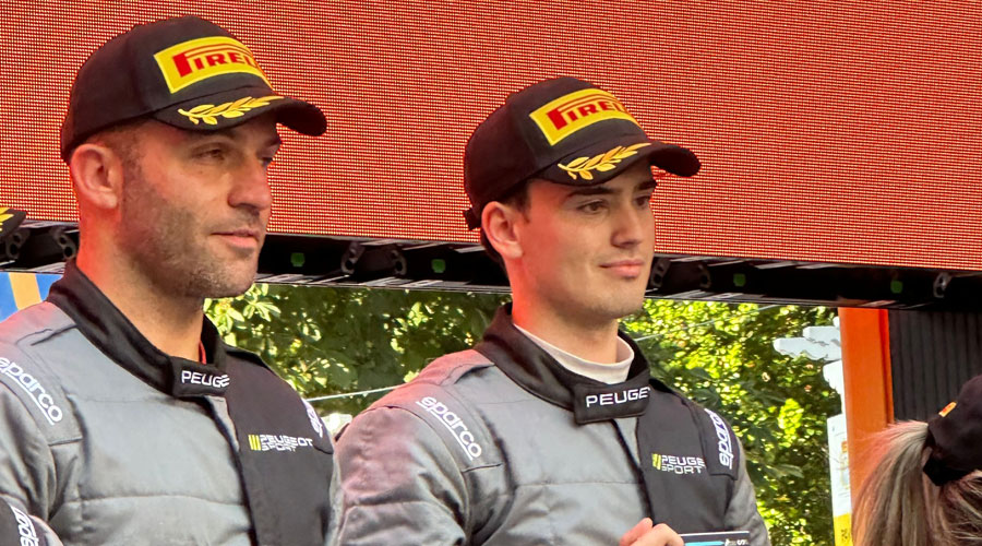 El copilot José Murado i el pilot Alex Español (Sito Español)