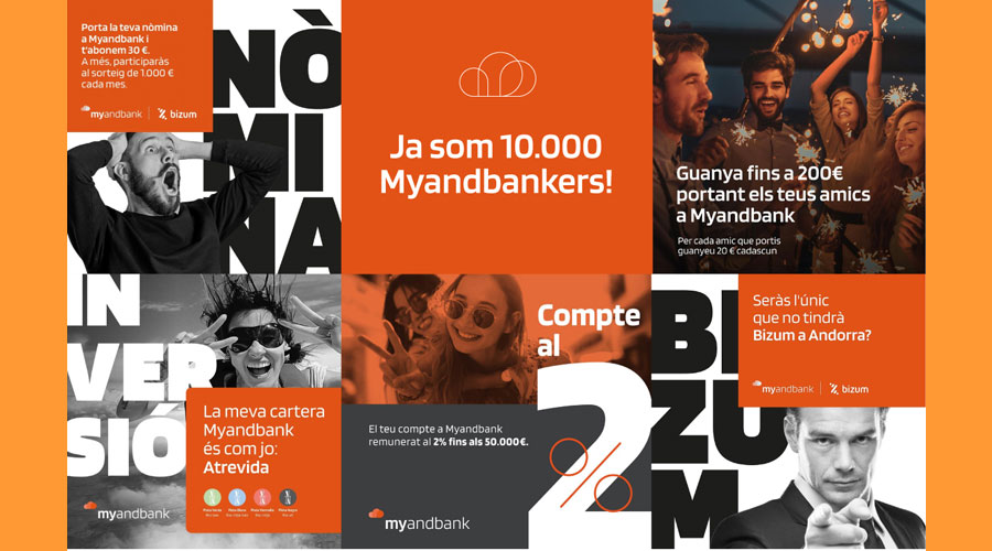 Infografia sobre les promocions que Myandbank ofereix per ser client (Andbank)