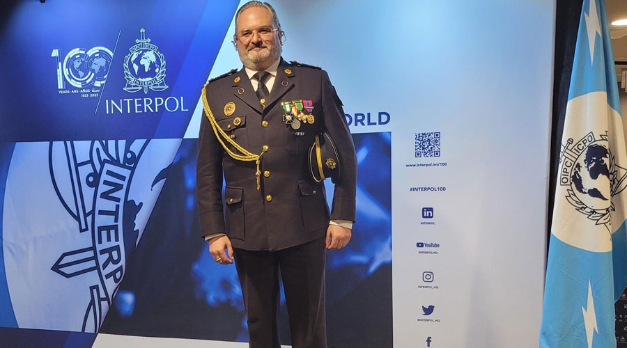 El sergent Robert Guirao (Interpol / Policia d'Andorra)