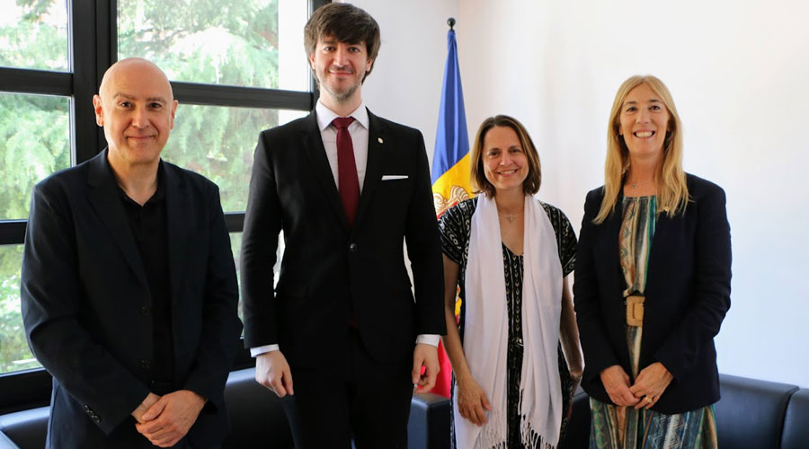 Quim Dolsa, Carles Enseñat, Rosa Gili i Sandra Codina (Consell General)