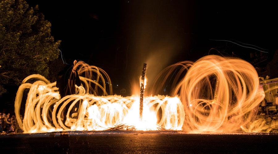 Espectaculars les falles a Ordino