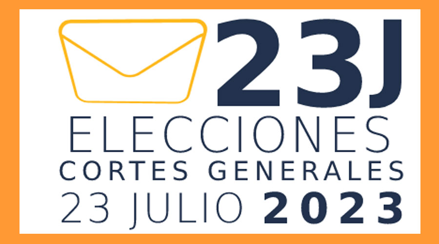 Logotip de les eleccions generals a Espanya del juliol de 2023 (Gobierno España)
