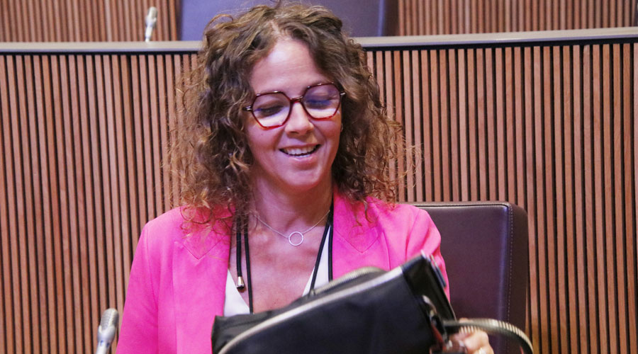 La consellera general socialdemòcrata, Judith Salazar (PS)