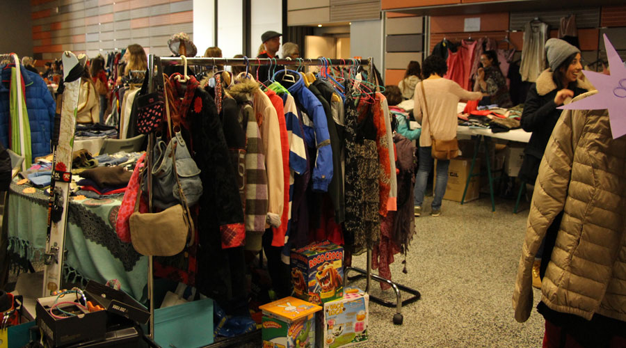 Una edició anterior del Mercat de segona mà i d'intercanvi d'Ordino (Comú d'Ordino)