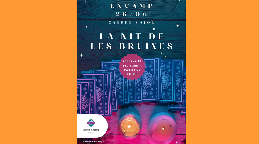 Cartell de la Nit de les Bruixes d'Encamp