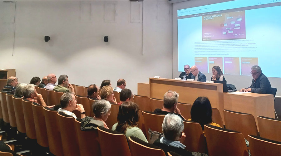 Presentació, a Tremp, del projecte "Rutes Artesanes de Catalunya" (Govern.cat)