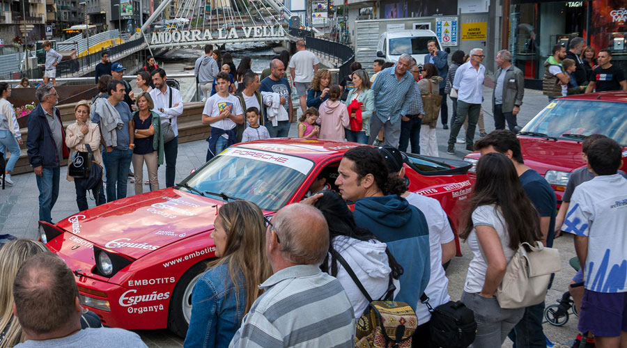 Imatge d'una edició anterior del Ral·li d'Andorra Històric (Josep Maria Montaner)