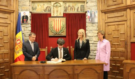 Josep Majoral, Carles Enseñat, Sandra Codina i Mireia Codina