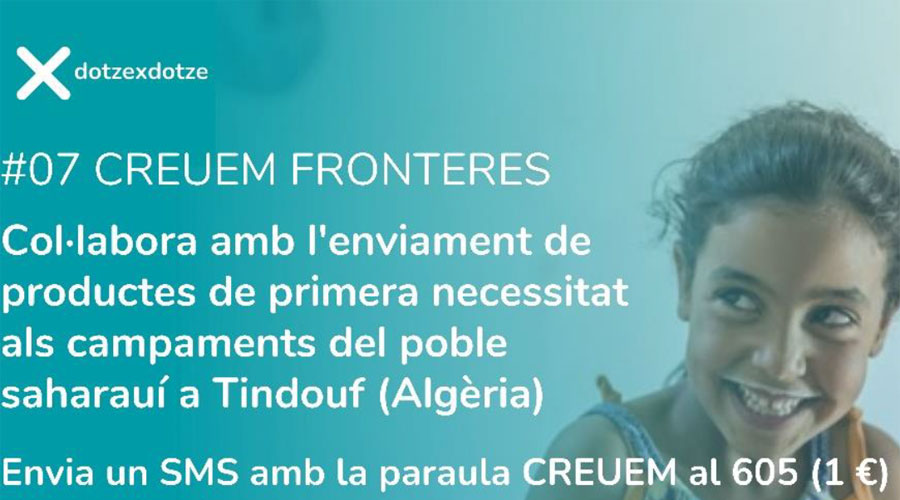 L'ONG Creuem Fronteres serà la beneficiària del dotzexdotze de juliol (Andtropia)