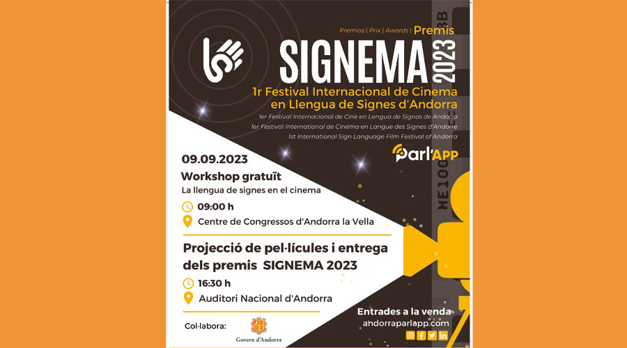 1r Festival Internacional de Cinema en Llengua de Signes
