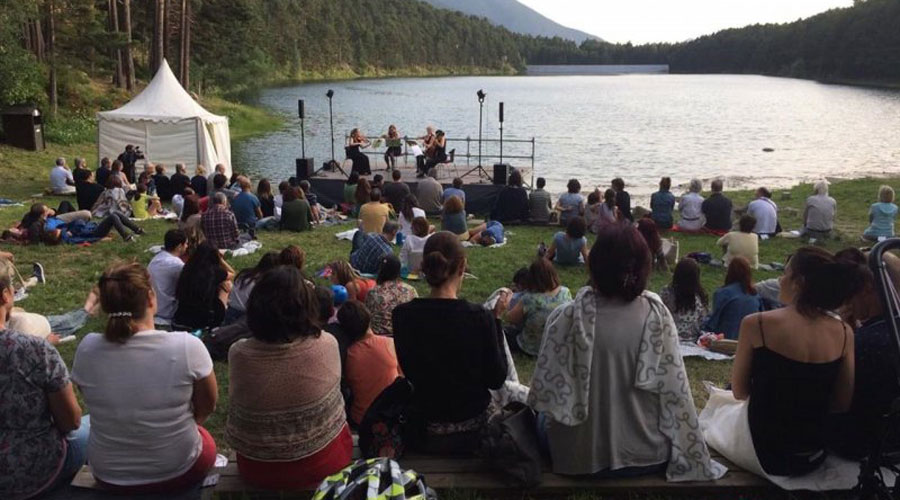 Un concert a la vora del llac d'Engolasters