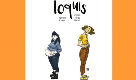 Coberta del llibre "Loquis", de Tomeu Pinya