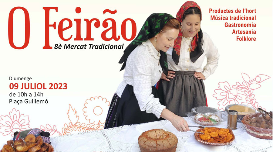 Cartell anunciant O FEIRÃO (Grup de Folklore Casa de Portugal)