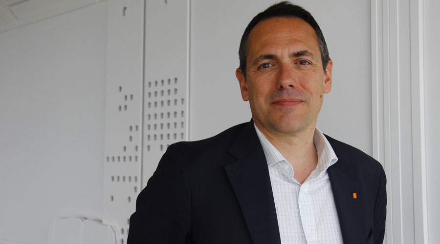 Imatge del soci director d'NTT Data a Catalunya, Xavier Rovira (Elisenda Rosanas - Fulls d'Enginyeria)
