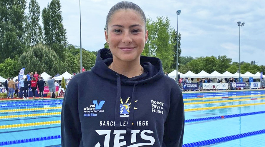 La nedadora andorrana, Alexandra Mejia (FAN)