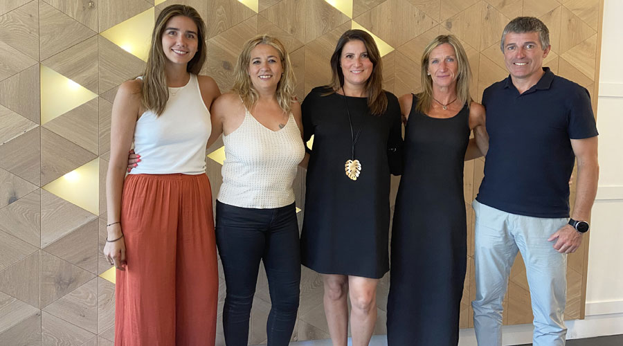 Les persones que han pres part en la signatura de l'acord de col·laboració entre Andbank i la FAG (Andbank)