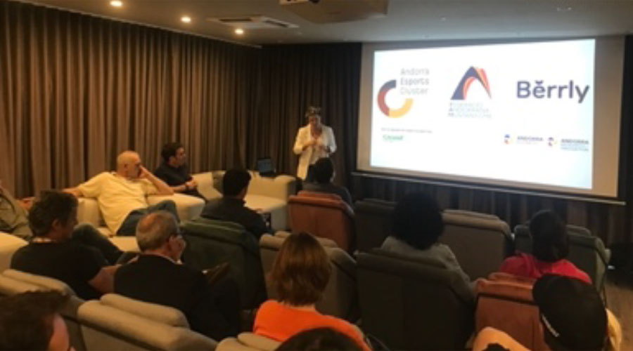 Presentació de Berrly a clubs i federacions del país (Andorra Esports Clúster)