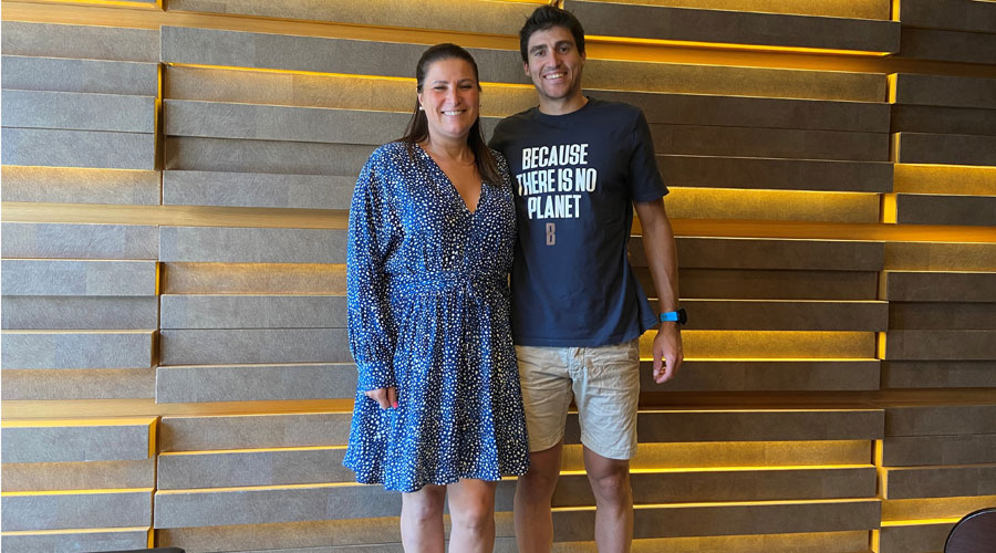 Maria Suárez, d'Andbank i el fondista, Irineu Esteve (Andbank)