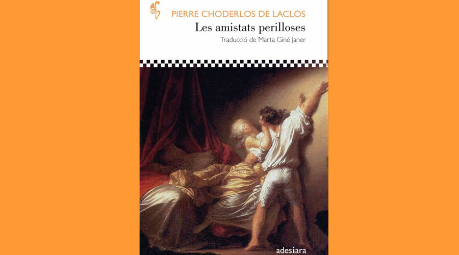 Coberta del llibre "Les amistats perilloses"