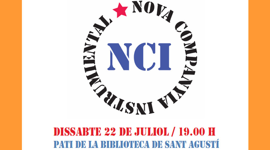 Cartell del concert de la Nova Companyia Instrumental a favor de l'Associació contra el Càncer de l'Alt Urgell