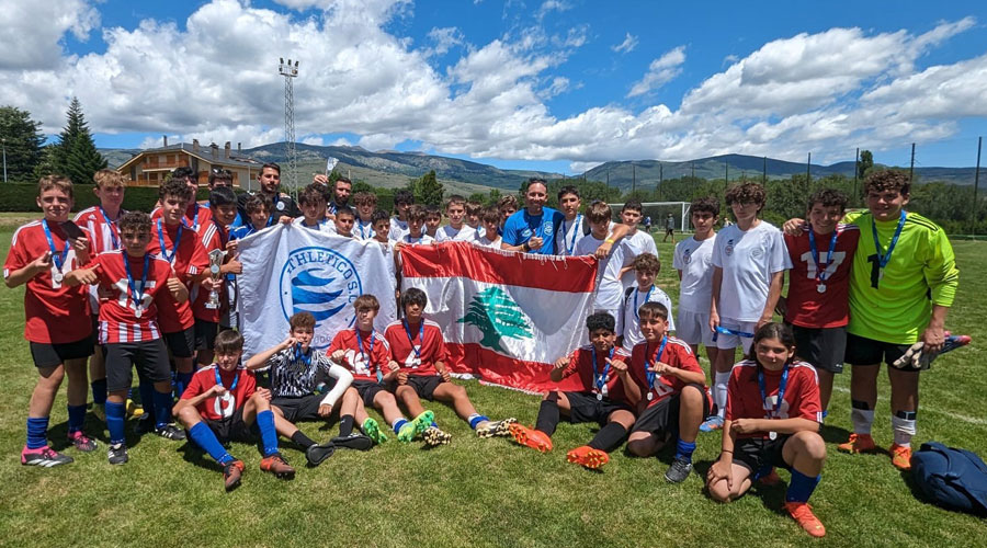 L'infantil del CF Organyà ja amb la lliga plata de la Pirineos Cup a la butxaca (CF Organyà)