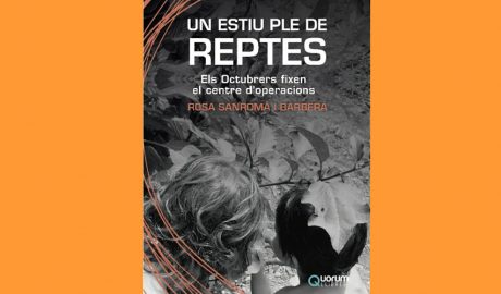 Portada del llibre "Un estiu ple de reptes", de Rosa Sanromà
