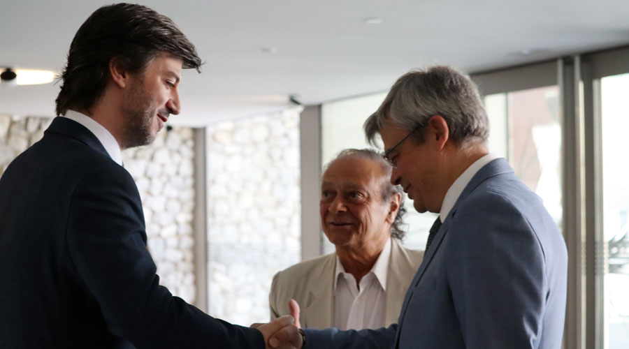 Carles Enseñat, Antoni Zorzano i Serhii Pohoreltsev (Consell General)