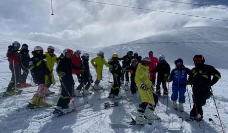L’equip U16 del programa Esquí Estudi Batxillerat Esportiu (EEBE)