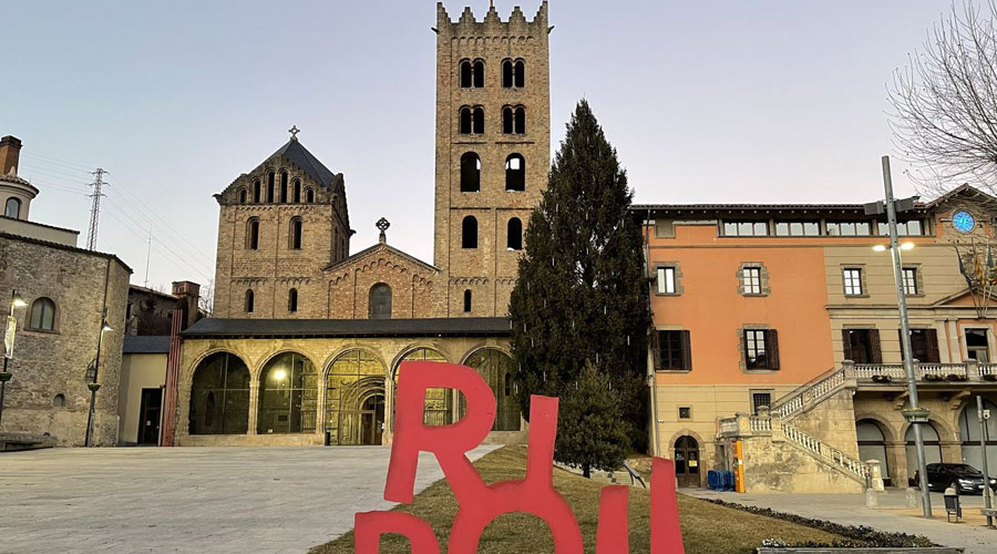 Una imatge del municipi de Ripoll