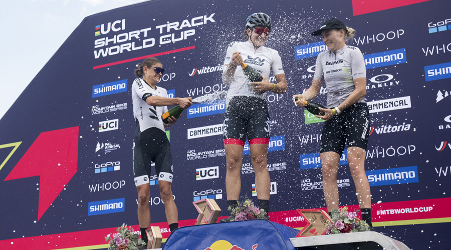 Podi U23 de cross-country short-track (XCC). Foto: Pal Arinsal