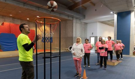 La gent gran fent activitats a Andorra la Vella