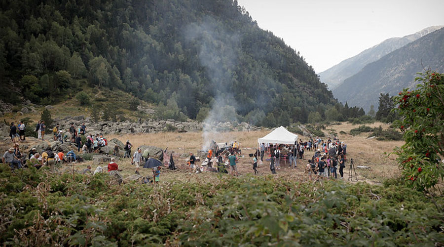 Canvi guardes comunes i benedicció del bestiar a la Rabassa d'Ordino el 2022 (SFGA)