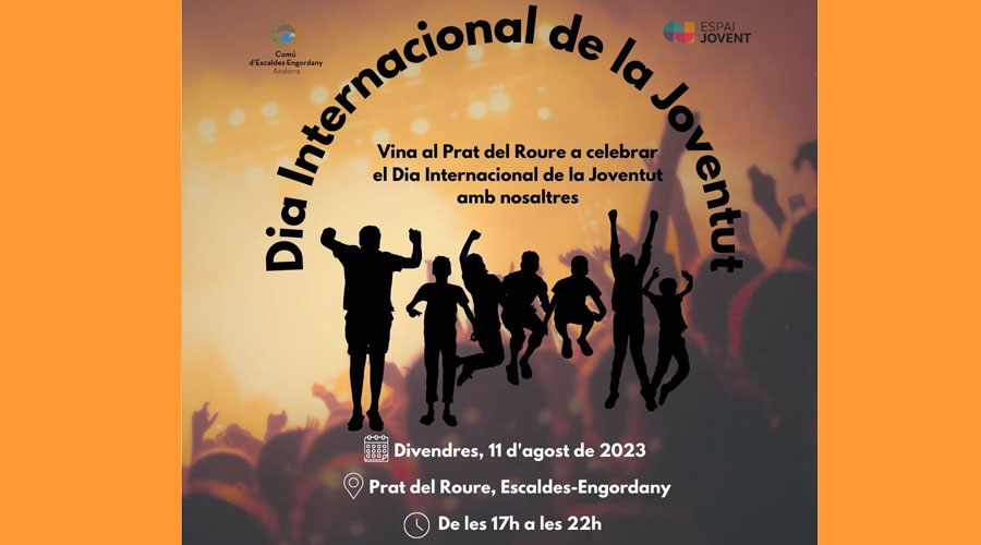 Cartell del Dia Internacional de la Joventut (comuee)