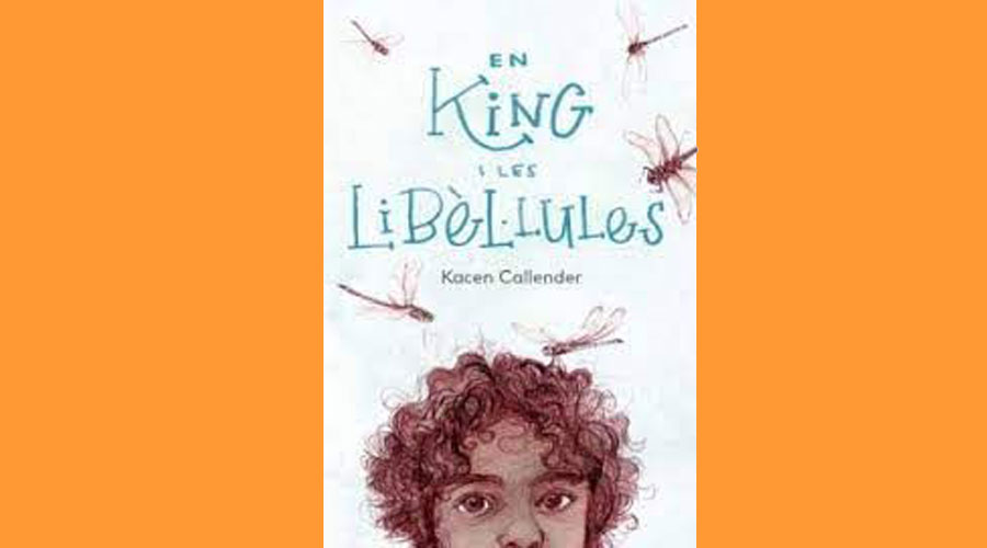 Coberta del llibre infantil "En King i les libèl·lules"