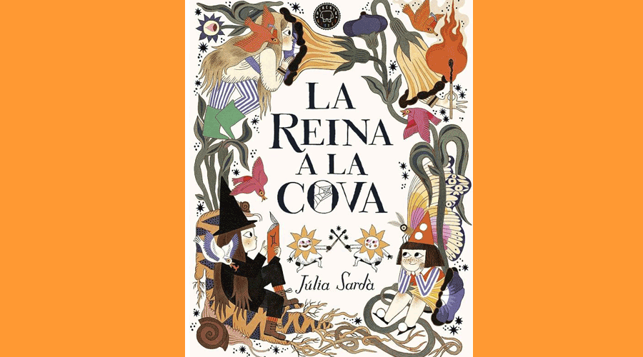 Coberta del llibre infantil "La reina de la cova"