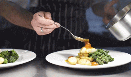 Plats saludables amb racions raonables quant a la quantitat