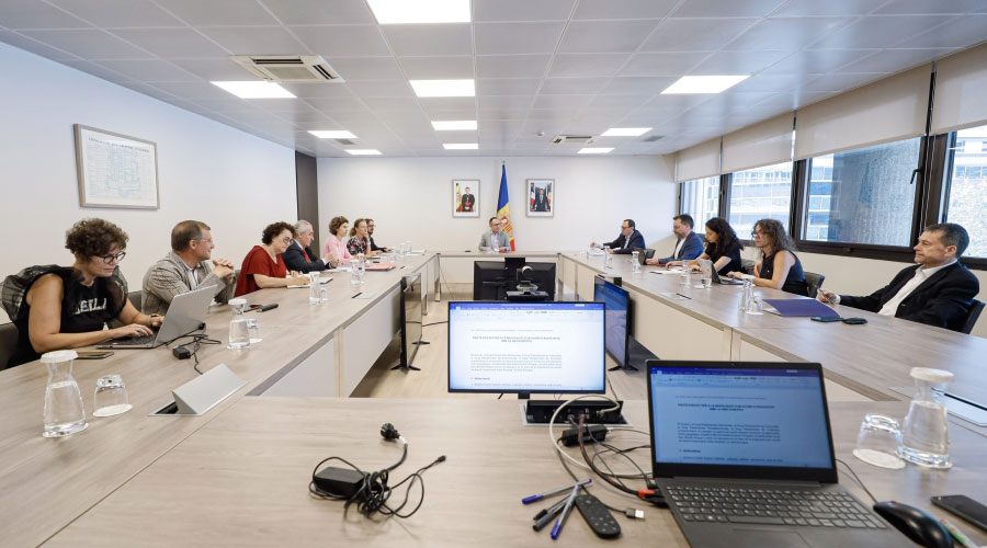 Reunió de la majoria de forces polítiques per a rubricar el Pacte d'Estat per a l'Acord d'associació (SFGA)