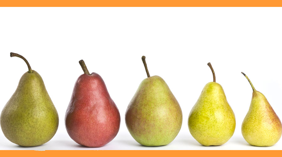 Varietat de peres (Getty images)