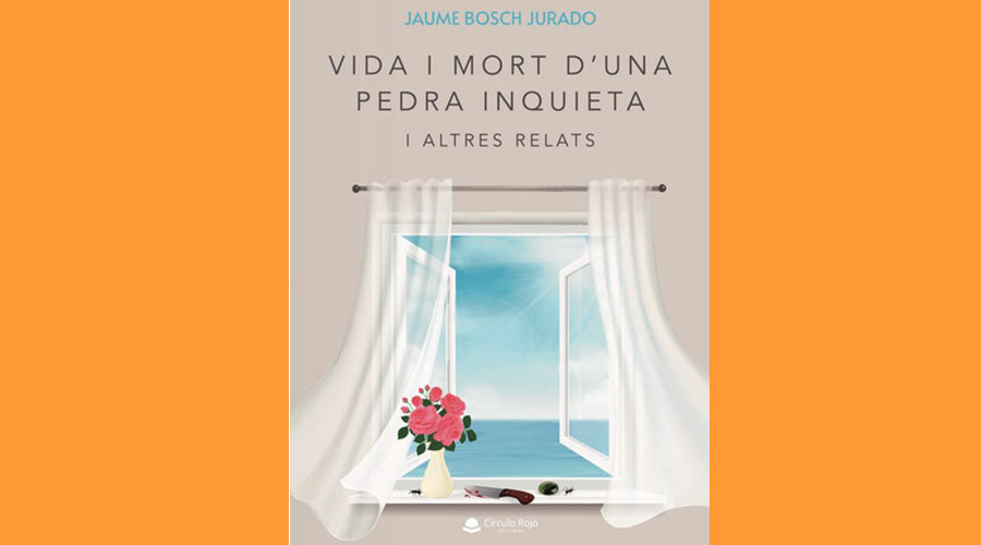 Coberta del llibre "Vida i mort d'una pedra inquieta i altres relats"