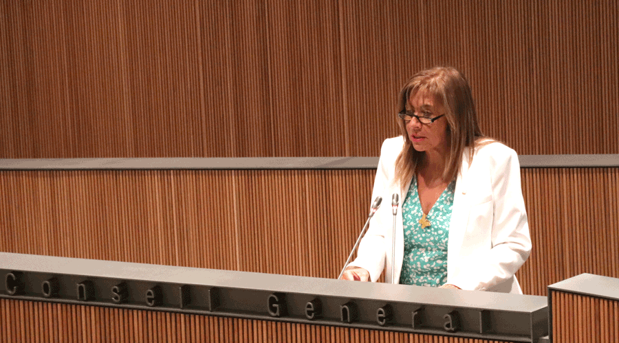 La ministra Conxita Marsol